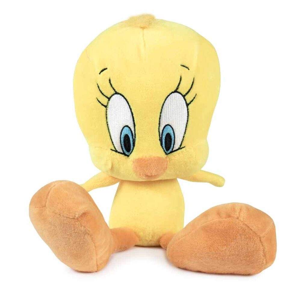 Tweety plyslegetøj 28 cm - Blødt, kælent, perfekt til børn
