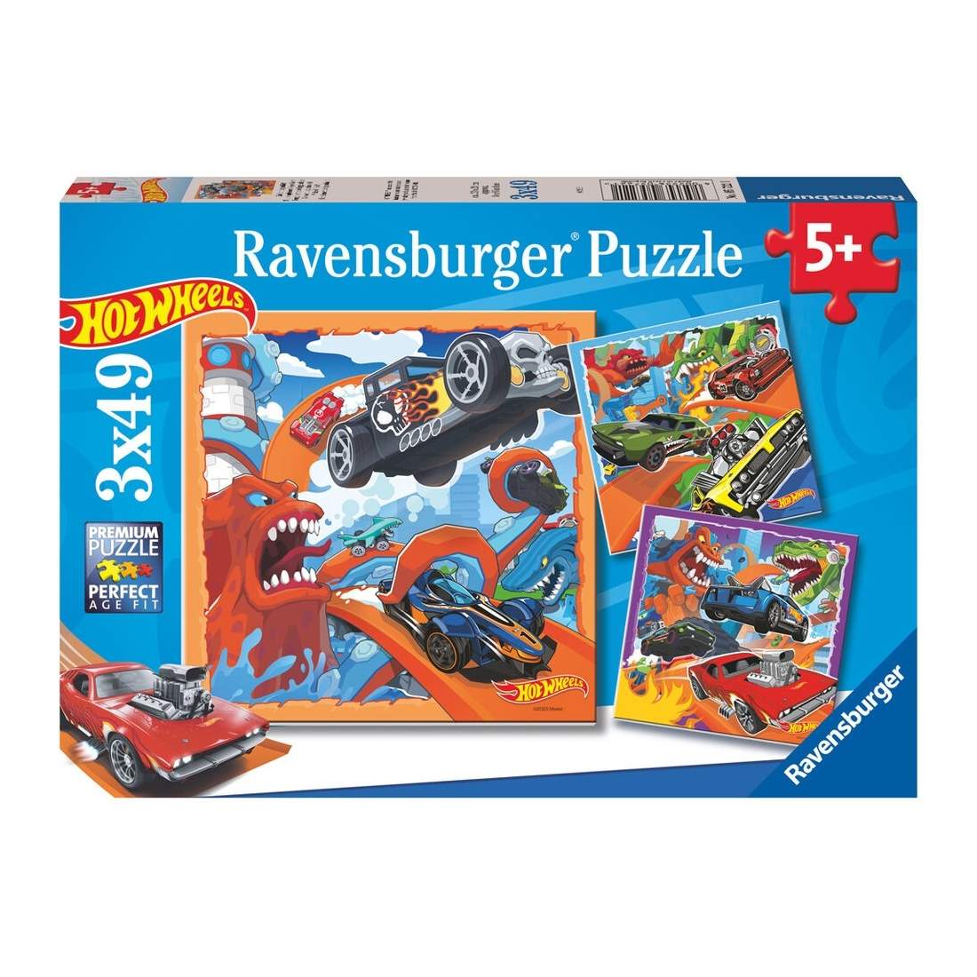 Hot Wheels-pussel, 3 set med 39 bitar i varje | Hem & Hobby | Pryloteket