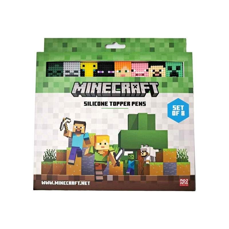 Minecraft Fine Point kynäsarja 8 kpl