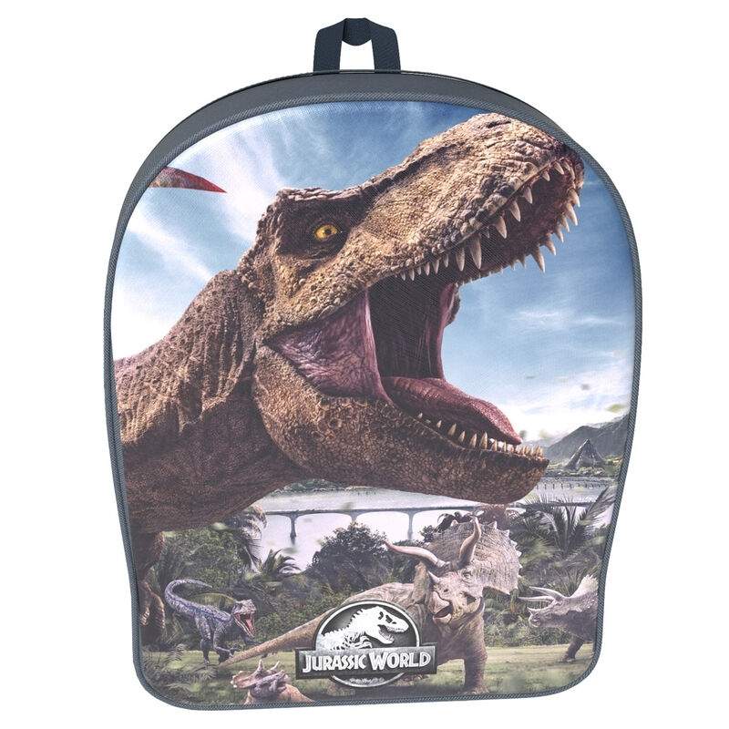 Jurassic World 30 cm rygsæk til børn, holdbar og stilfuld