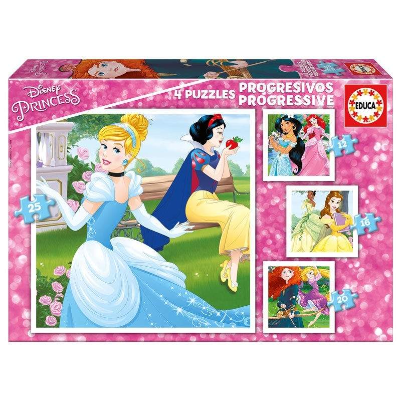 Disney Princess -pulmasarja, 12-25 osaa, hauskaa lapsille