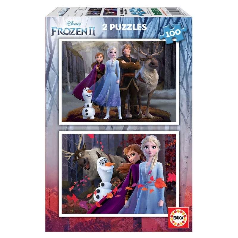 Frozen 2 palapeli, 200 palaa, hauskaa lapsille