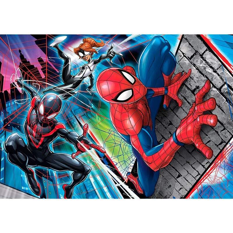 Spiderman Maxi Puslespil, 24 brikker, sjovt for børn