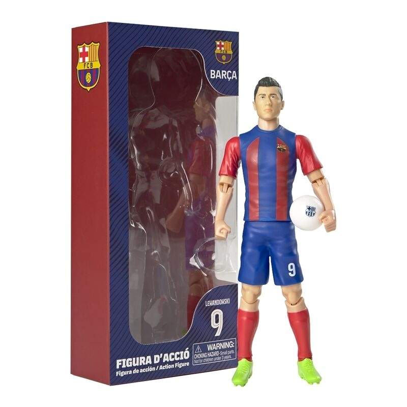 Lewandowski actionfigur 20 cm - samlerobjekt fodboldlegetøj