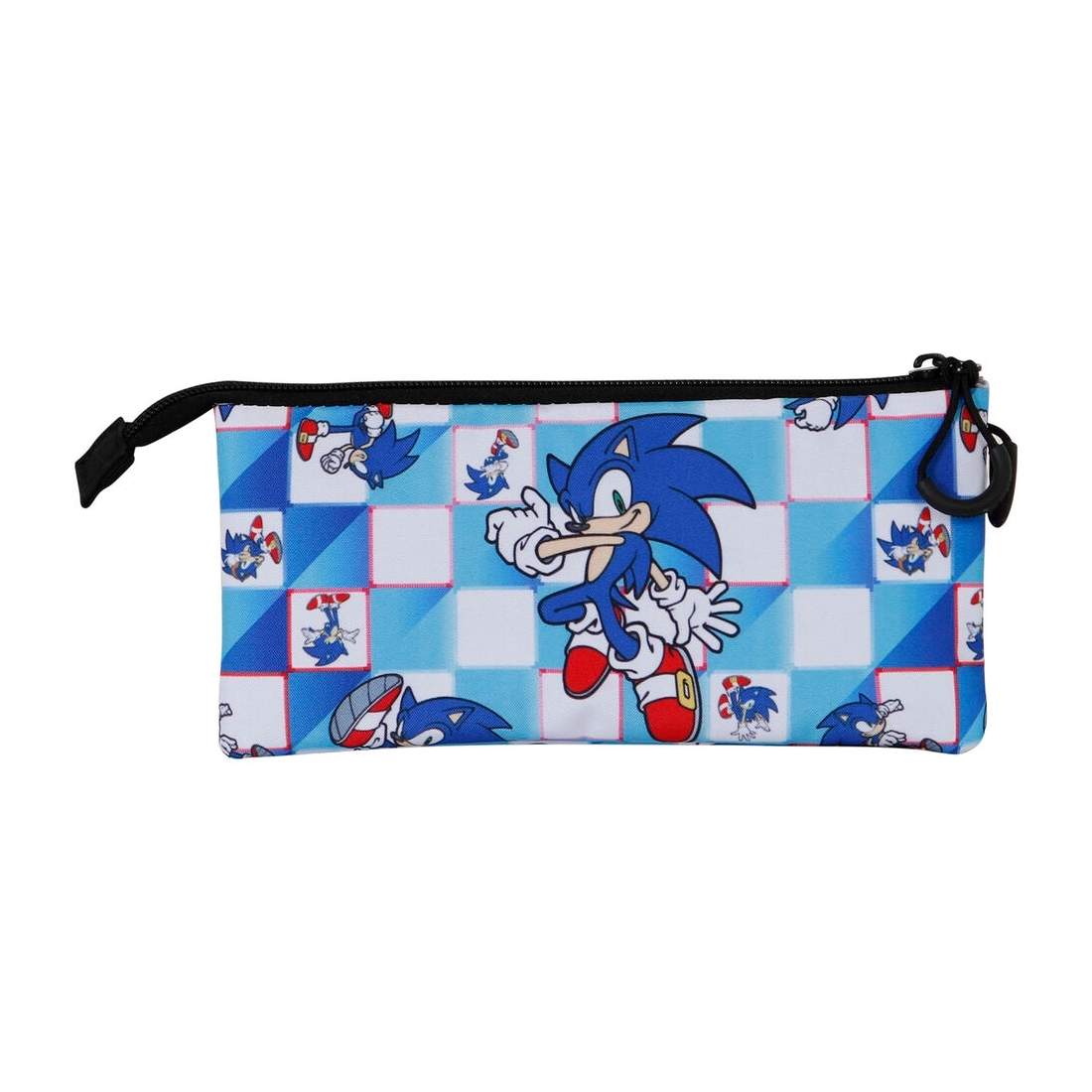 Sonic Blue Triple Pennfodral för skolmaterial | Hem & Hobby | Pryloteket
