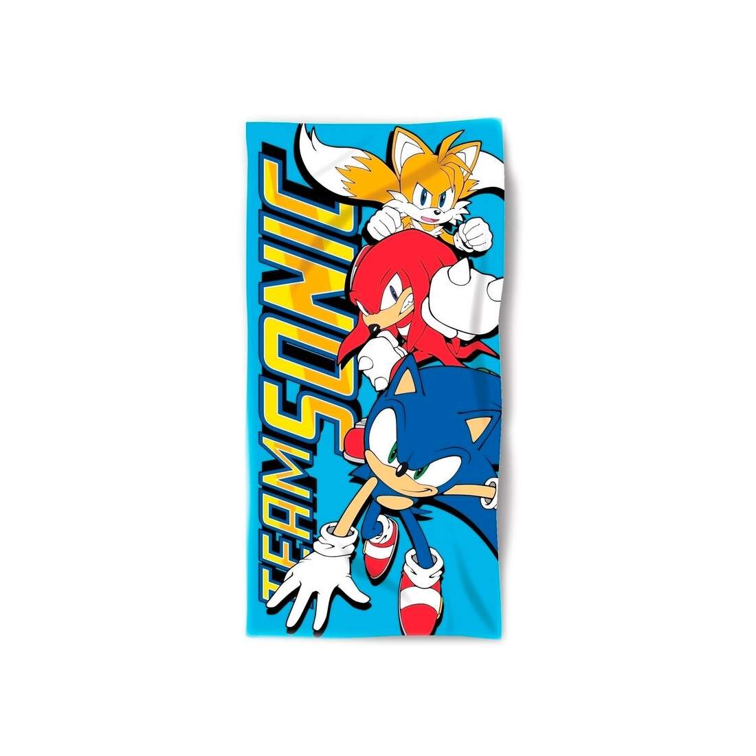 Sonic The Hedgehog Cotton strandhandduk, stor storlek, snabbtorkande | Hem & Hobby | Pryloteket