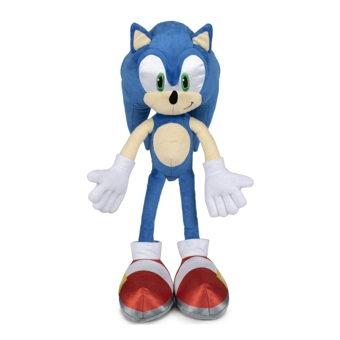 Sonic plyschleksak 30 cm, mjukt tyg, perfekt för samlare | Hem & Hobby | Pryloteket