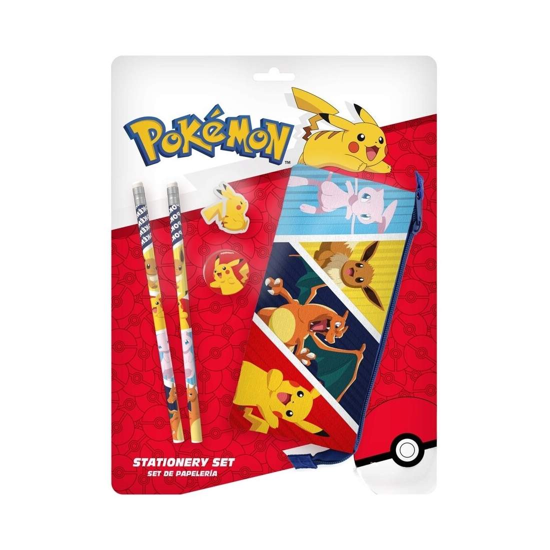 Pokemon brevpappersset med anteckningsböcker, pennor och klistermärken | Hem & Hobby | Pryloteket