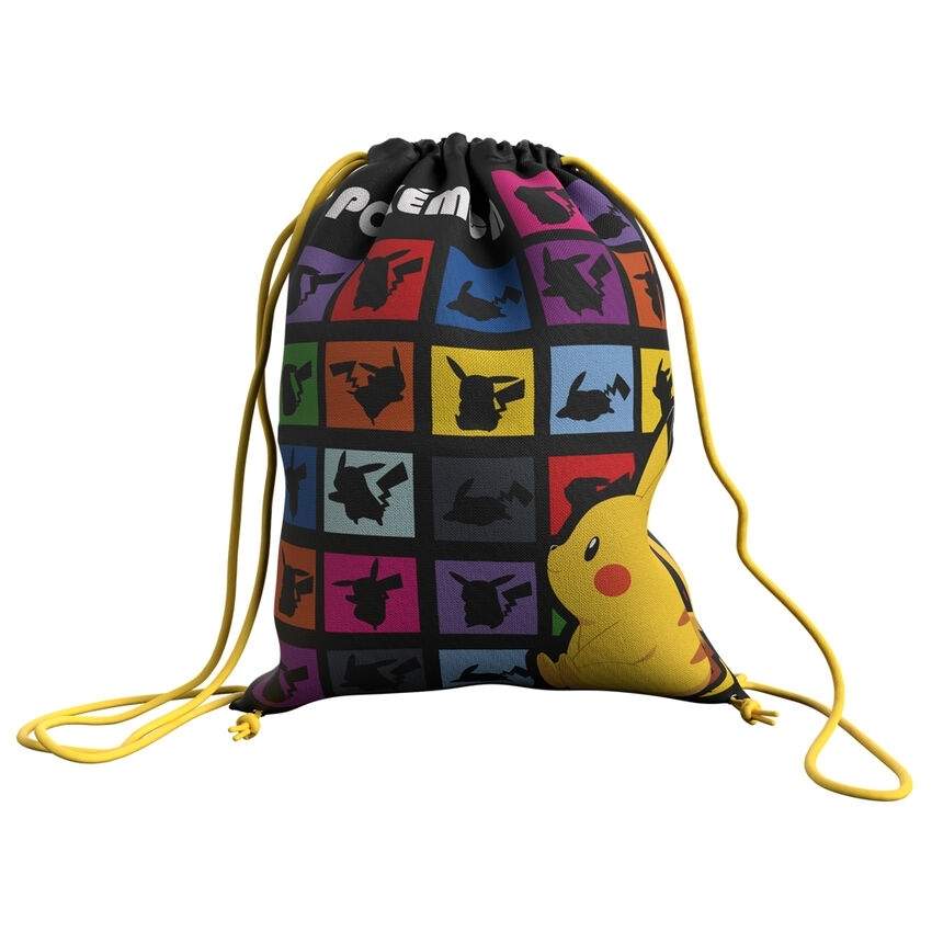 Pokemon Gym Bag 43 cm, slidstærkt materiale, letvægtsdesign