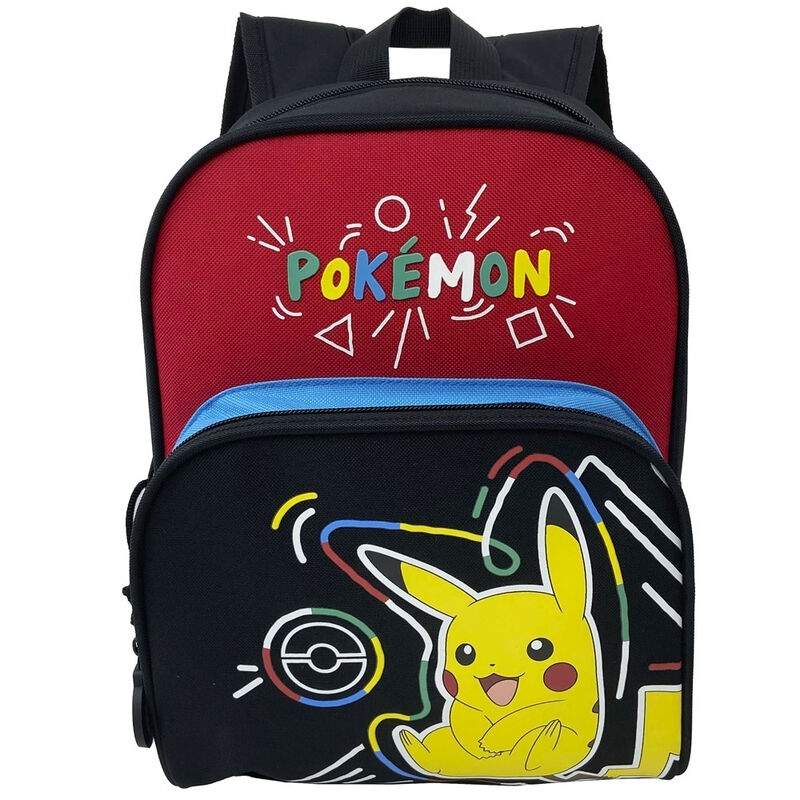 Pikachu rygsæk 30 cm til børn, holdbar og let