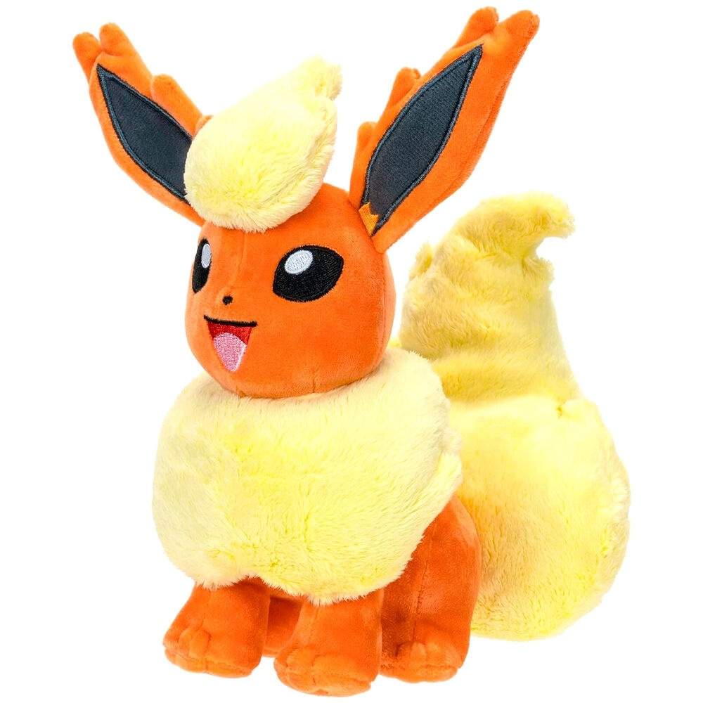 Flareon plyslegetøj 20 cm - Blødt, kælent, perfekt til samlere
