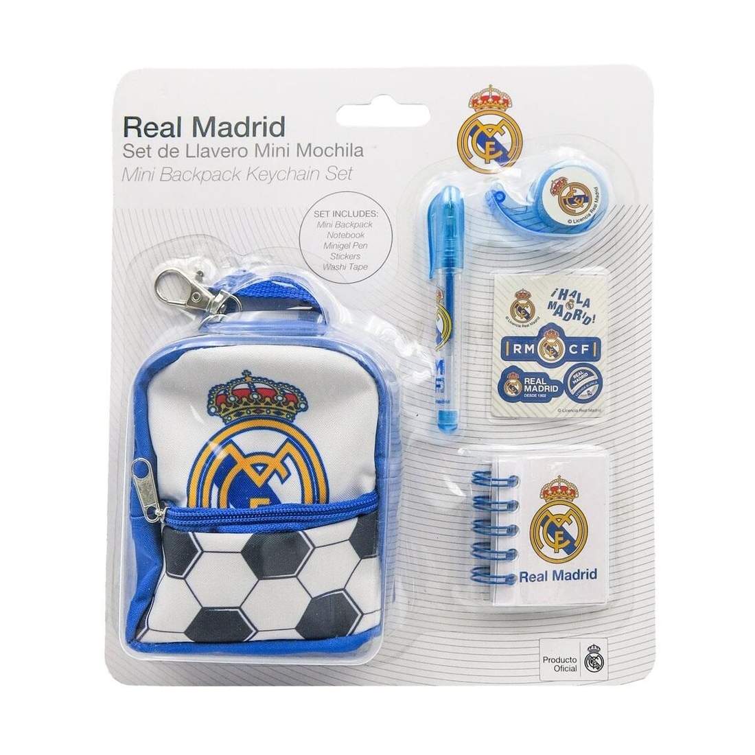 Real Madrid Mini Ryggsäck Set med brevpapper | Hem & Hobby | Pryloteket