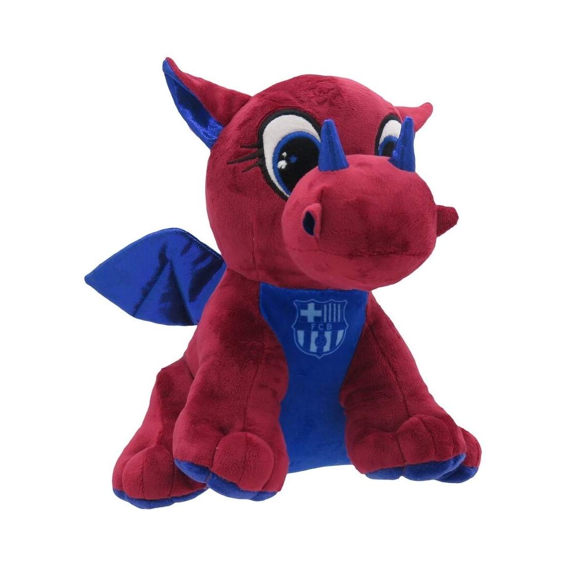 FC Barcelona Dragon Plyschleksak 25cm, mjuk och gosig | Hem & Hobby | Pryloteket