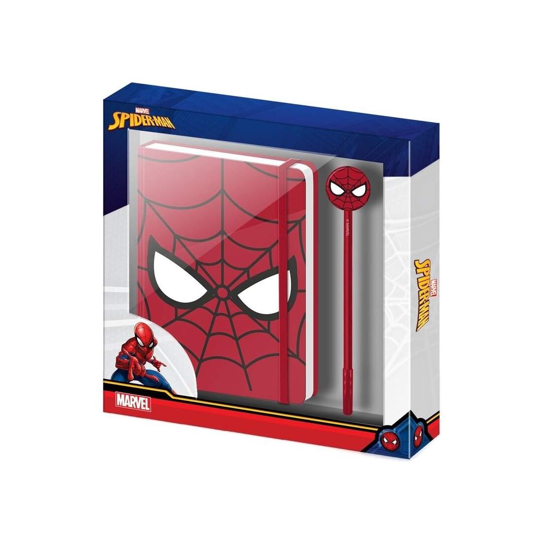 Spiderman dagbok och pennset för barn, roliga skrivtillbehör | Hem & Hobby | Pryloteket