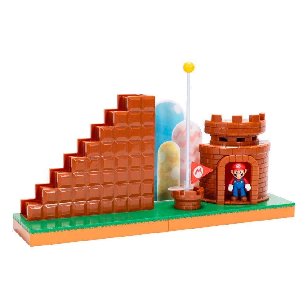 Super Mario Bros Level End-lekset med figurer och tillbehör | Hem & Hobby | Pryloteket