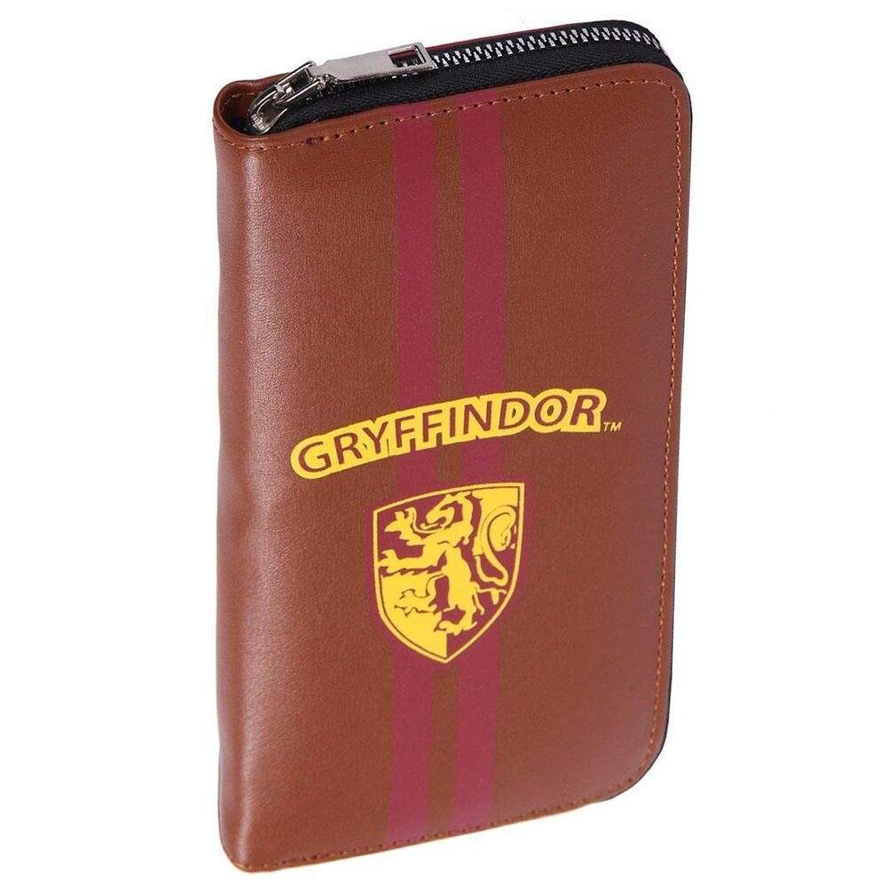 Gryffindor tegnebog med kortpladser og møntlomme