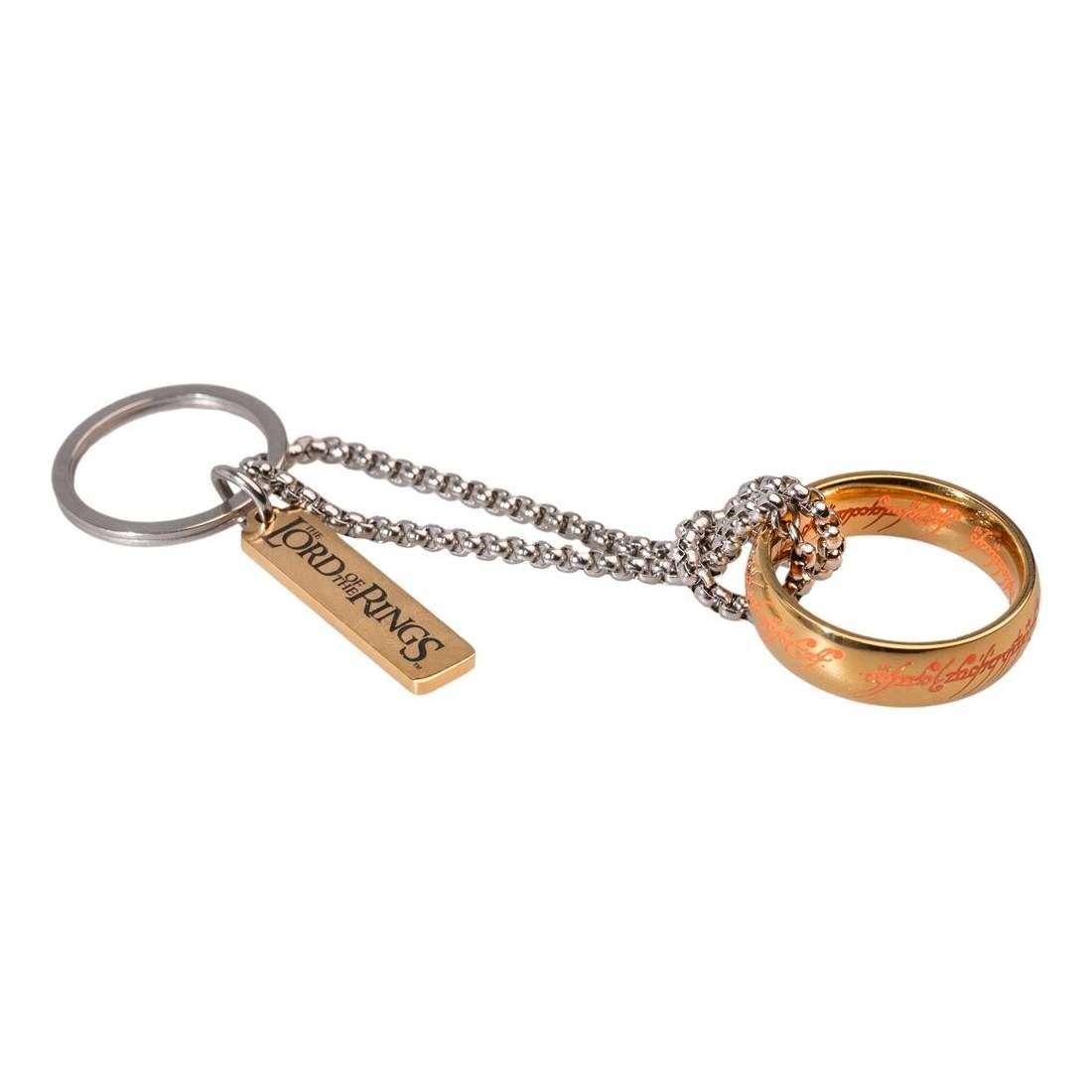 Nyckelring med en ring, metalldesign, perfekt present | Hem & Hobby | Pryloteket