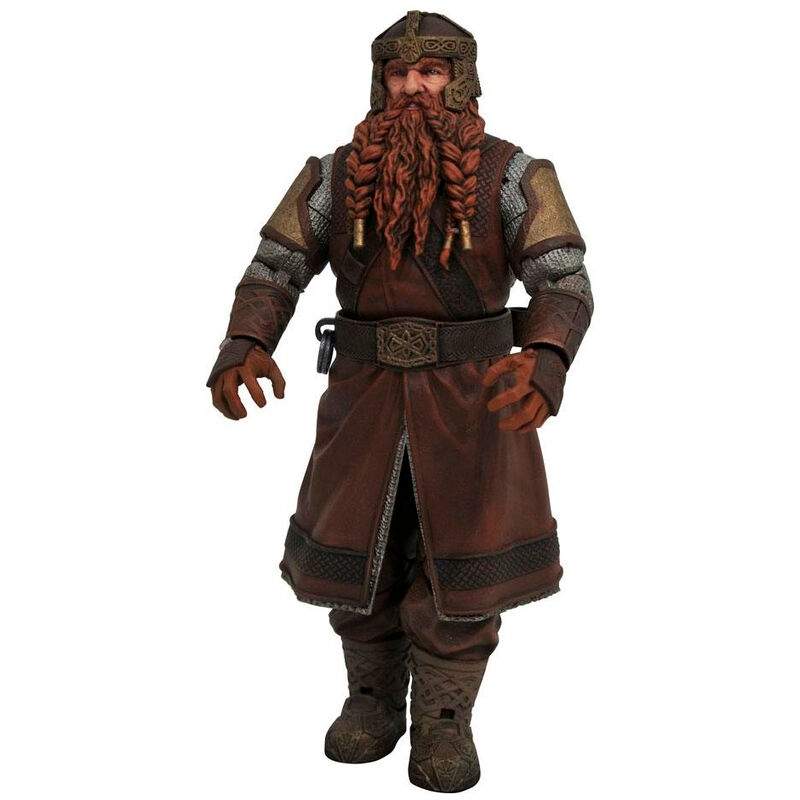 Gimli Figur 18cm - Samlerobjekt Ringenes Herre-karakter