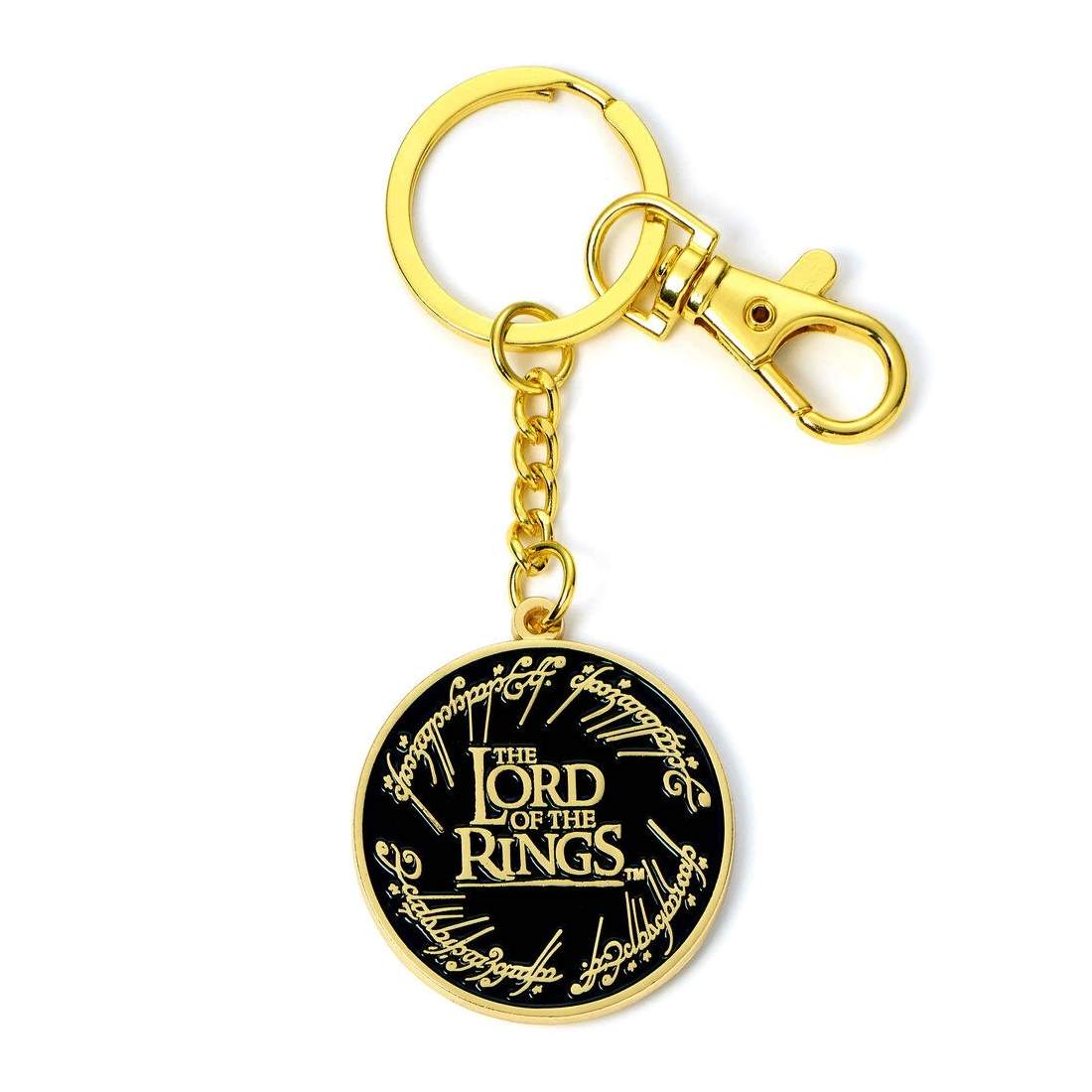 Sagan om ringen-logotyp nyckelring, metall, hållbar design | Hem & Hobby | Pryloteket