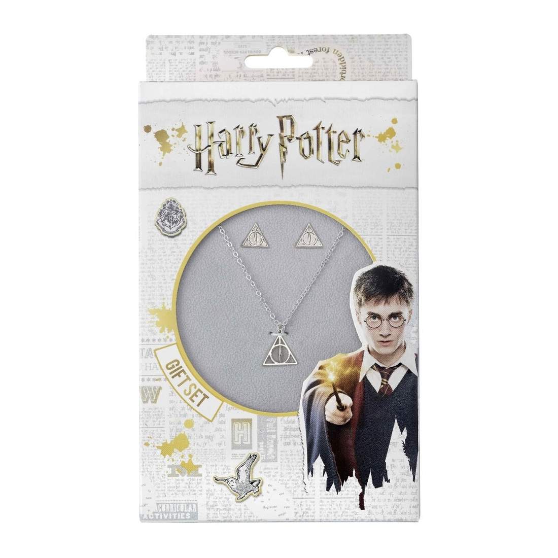 Harry Potter Deathly Hallows Halsband och örhängen set | Hem & Hobby | Pryloteket