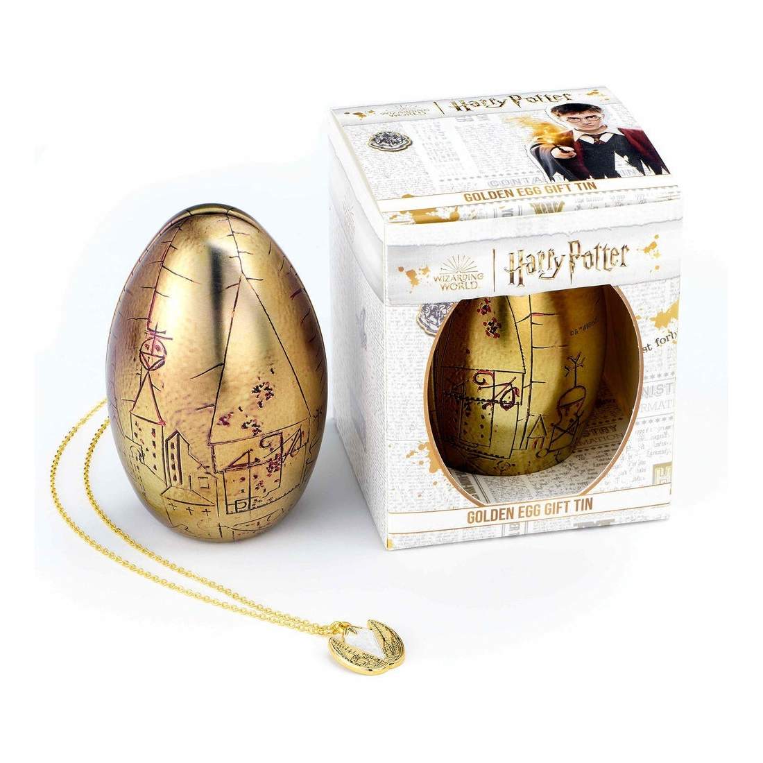 Harry Potter Guldägg Halsband med justerbar kedja | Hem & Hobby | Pryloteket