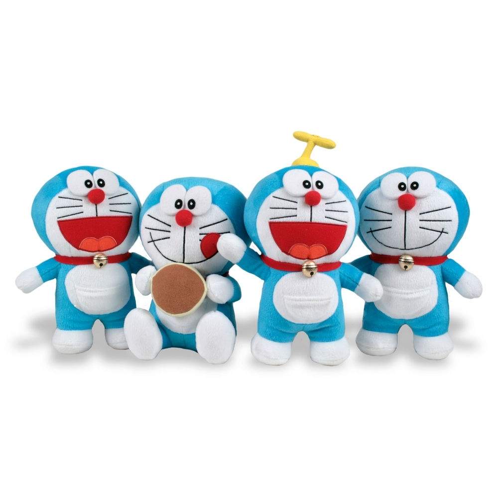Doraemon pehmolelu 24cm ja 27cm koot keräilijöille