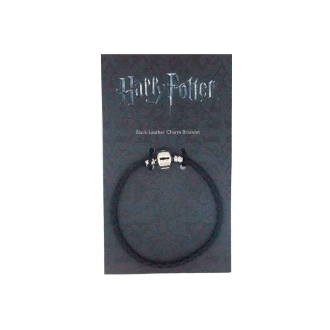 Harry Potter armband i svart läder med justerbar storlek | Hem & Hobby | Pryloteket