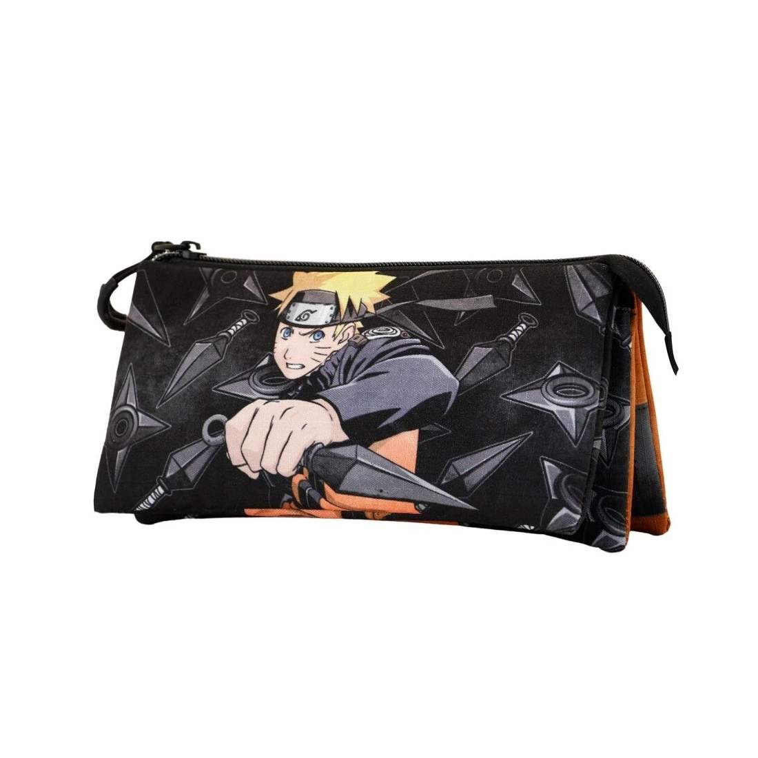 Naruto Shippuden Uzumaki trippelt pennfodral för skolmaterial | Hem & Hobby | Pryloteket