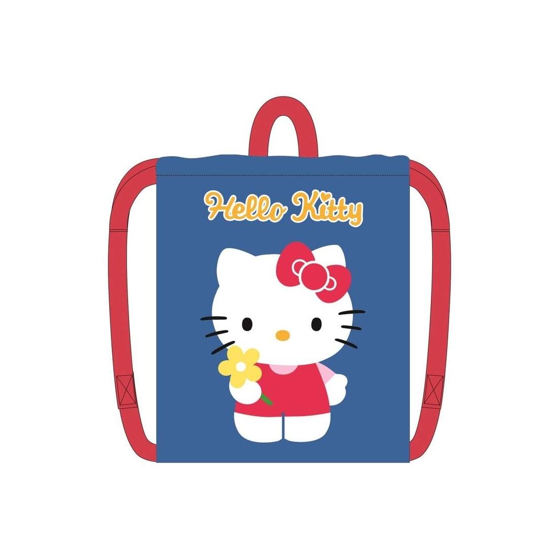 Hello Kitty Gym Bag 33cm med justerbar rem och dragkedja | Hem & Hobby | Pryloteket