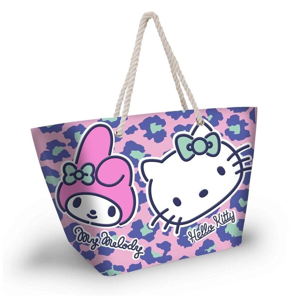 Hello Kitty strandtaske til Safari Adventures, stor størrelse
