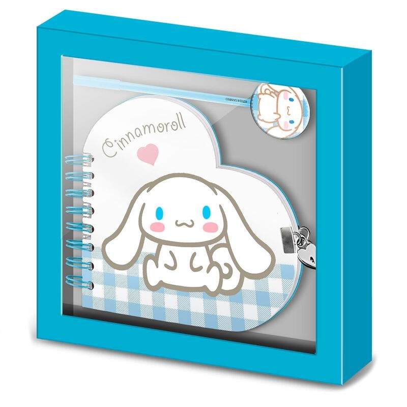 Cinnamoroll päiväkirja ja kynäsetti lapsille, söpö muotoilu
