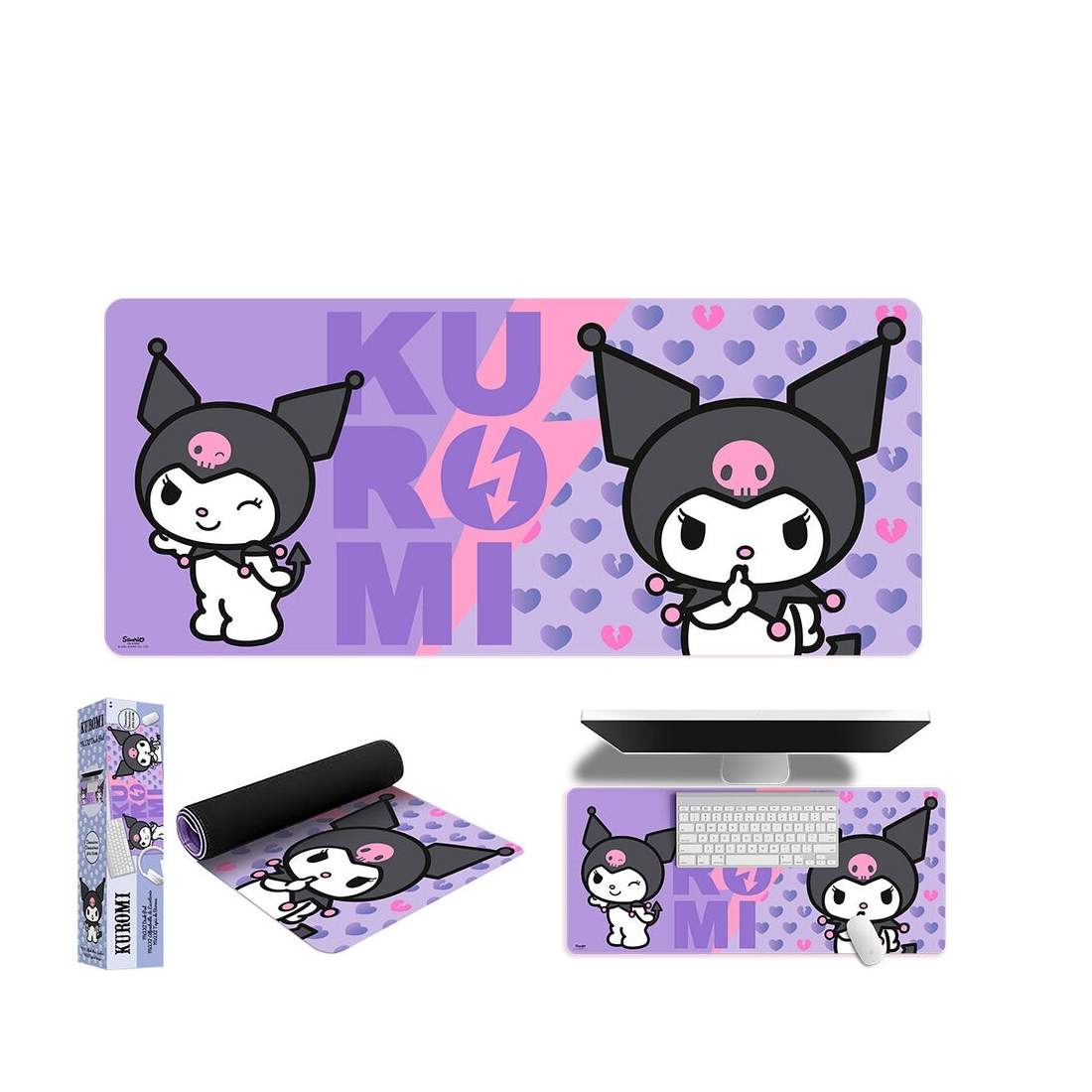 Spelbordsmatta, Hello Kitty Kuromi Design, stor storlek | Hem & Hobby | Pryloteket