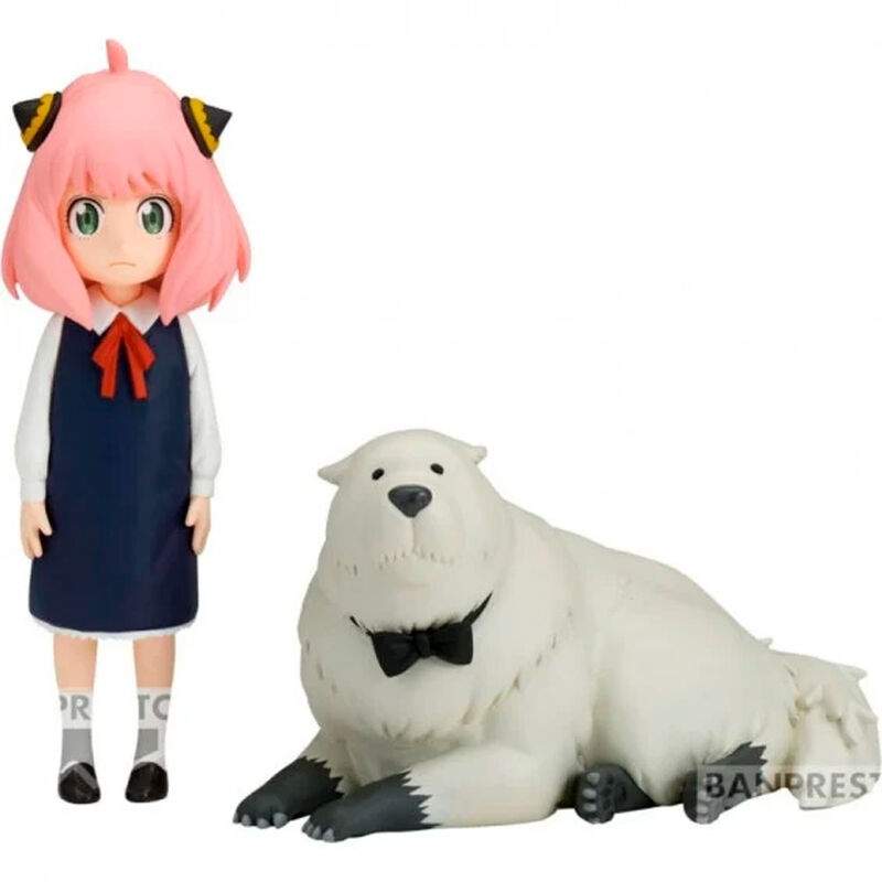 Spy X Family Perhekuva Anya Forger & Bond Forger hahmo 11cm