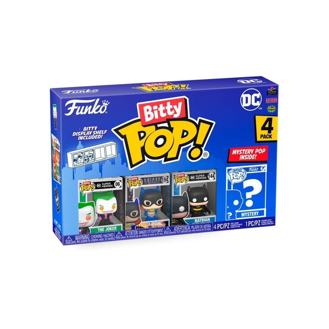 Blister 4 figurer Bitty POP DC Comics Jokern | Hem & Hobby | Pryloteket