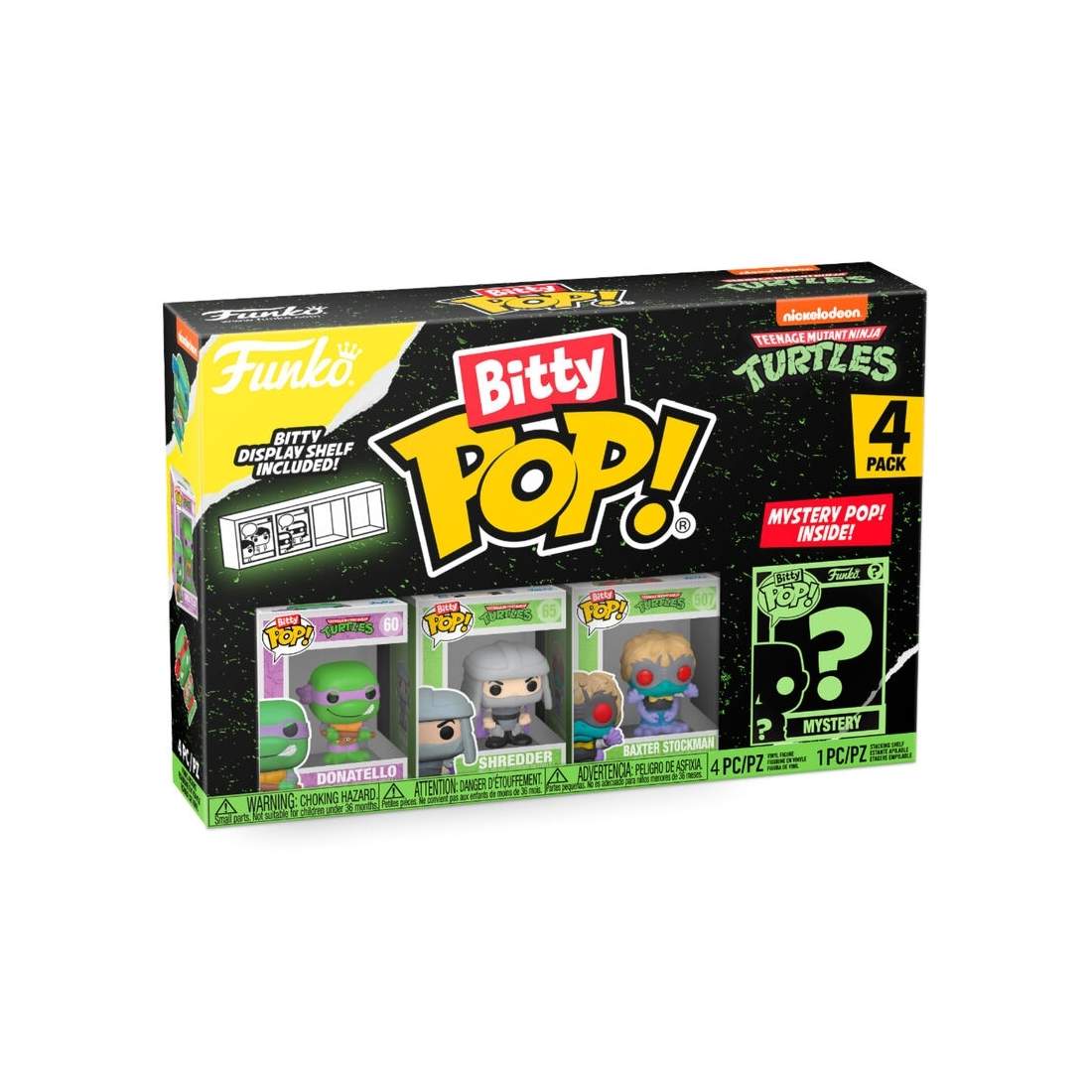 Blister 4 figurer Bitty POP Teenage Mutant Ninja Turtles Donatello | Hem & Hobby | Pryloteket