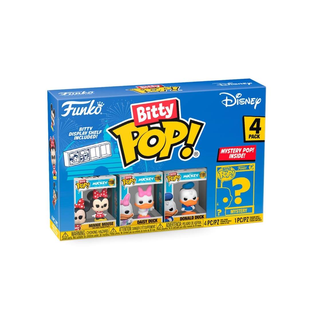 Blister 4 figurer Bitty POP Disney Minnie | Hem & Hobby | Pryloteket