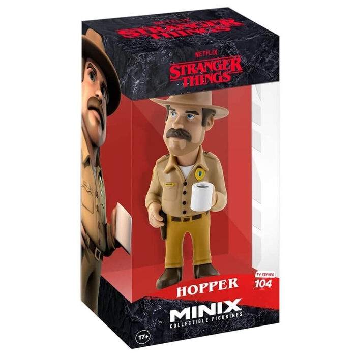 Stranger Things Hopper Minix hahmo 12cm