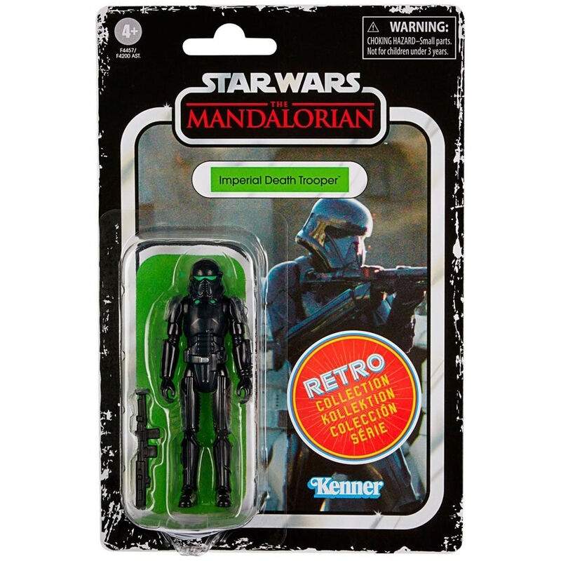 Star Wars The Mandalorian retro collection Imperial Death Trooper figur 9,5 cm
