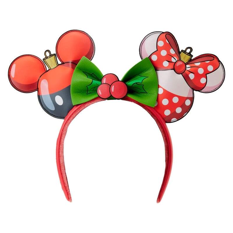 Loungefly Disney Mickey & Minnie julepandebånd til ørerne