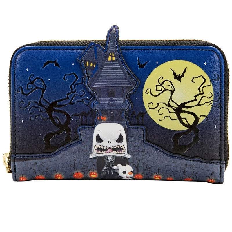 Loungefly Disney Painajainen ennen joulua Jack Skellington lompakko