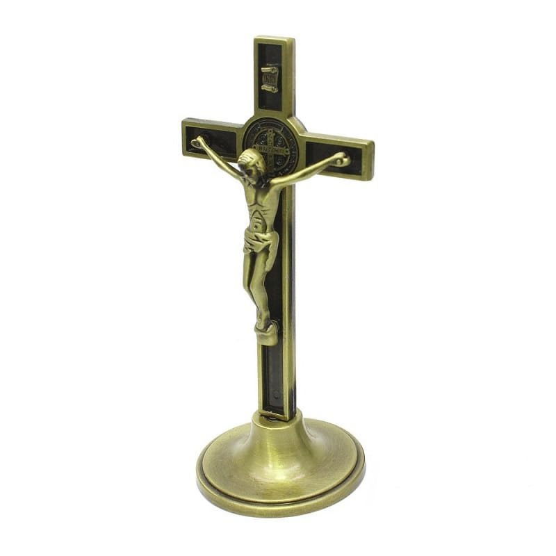 Statuette af Jesus - Guld, 11.5 cm