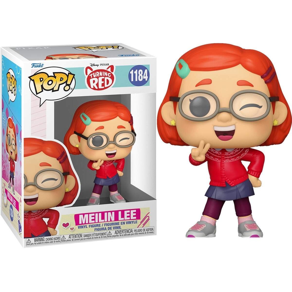 POP-figur af Disney Pixar, der bliver rød Meilin Lee