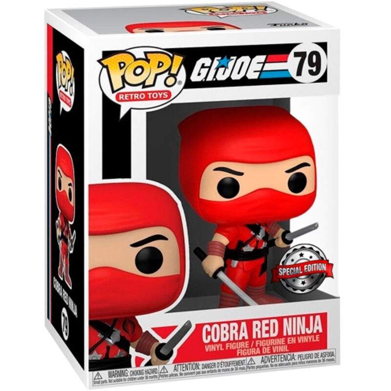 POP-figur af G.I. Joe Cobra Red Ninja Exclusive