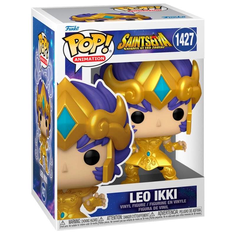 POP-figur af Saint Seiya Knights of the Zodiac Leo Ikki