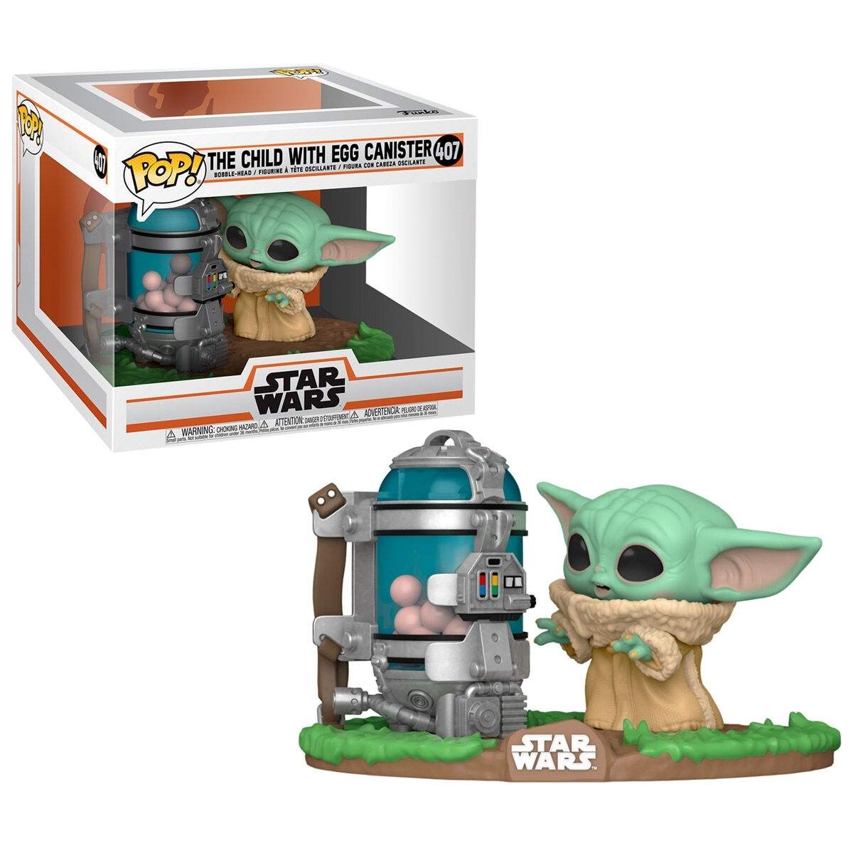 POP-figur Star Wars The Mandalorian Barn med dunk