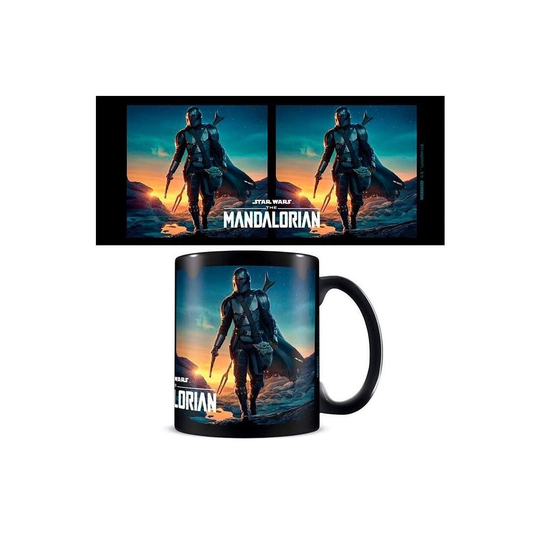 Star Wars Mandalorian-mugg | Hem & Hobby | Pryloteket