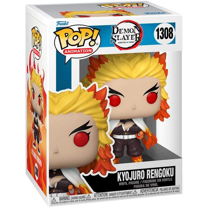 POP-hahmo Demon Slayer Kimetsu no Yaiba Kyojuro Rengoku Kyojuro Rengoku