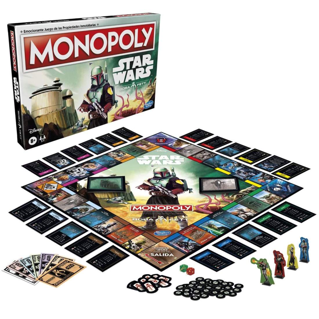 Spanskt Star Wars Boba Fett Monopolspel | Hem & Hobby | Pryloteket