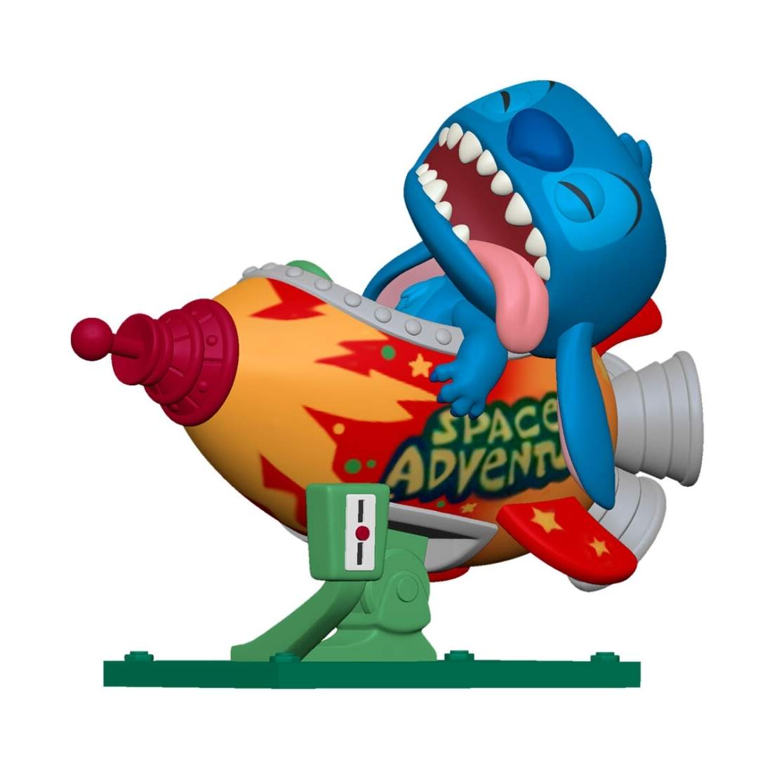 POP-figur Åkattraktioner Super Deluxe Disney Lilo och Stitch - Stitch i raketen | Hem & Hobby | Pryloteket