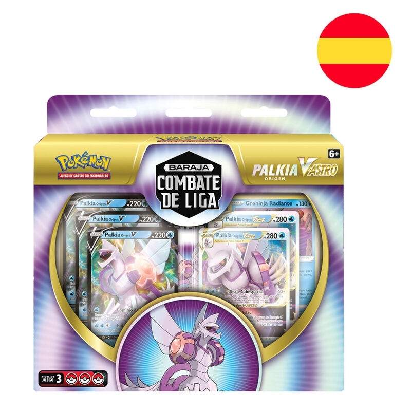 Espanjalainen Pokemon League Palkia Origen V Astro -kaupankäyntikorttipeli